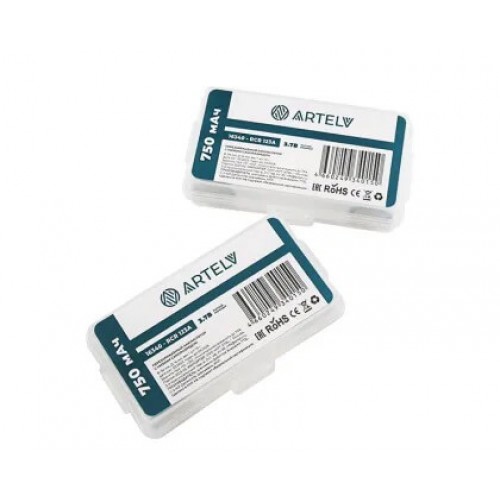 Аккумуляторные батареи RCR123 ARTELV 3.7V Li-Ion 750 mAh в Оренбурге