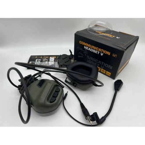 "COMMUNICATION HEADSET V" Активные тактические наушники для стрельбы в Оренбурге