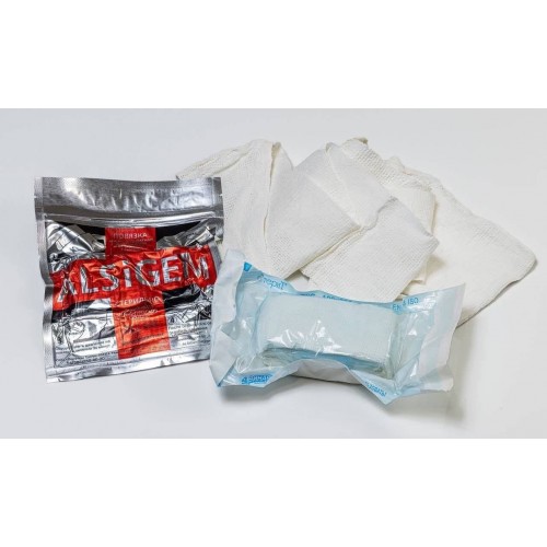 Бинт AlsigemRu стерильный гемостатический кровоостанавливающий третьего поколения в Оренбурге