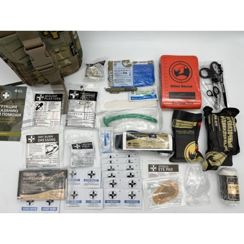 Военная тактическая аптечка RHINO RESCUE 25в1 в Оренбурге