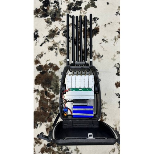 Рюкзак Гарпия CKJ-1704-Mobile подавитель дронов в Оренбурге 6 каналов 300W