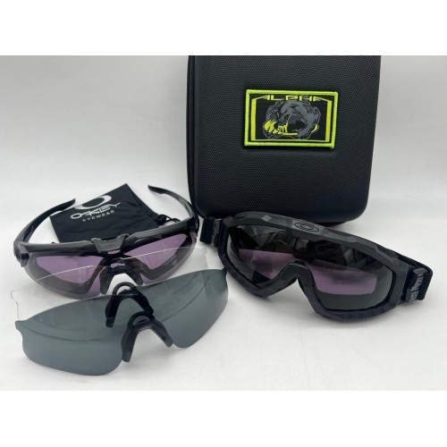 Тактические ударопрочные очки OAKLEY Alpha 2в1 в Оренбурге