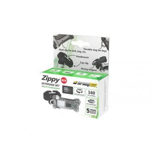 Наключный фонарь Armytek Zippy Extended Set (Grey Onyx) в Оренбурге