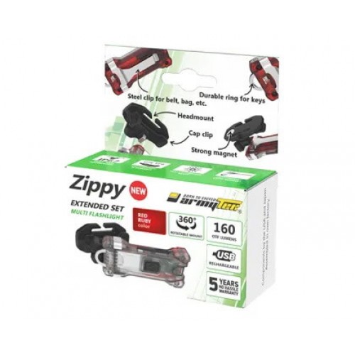 Наключный фонарь Armytek Zippy Extended Set (Red Ruby) в Оренбурге