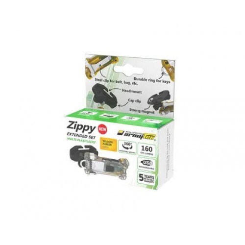 Наключный фонарь Armytek Zippy Extended Set (Yellow Amber) в Оренбурге