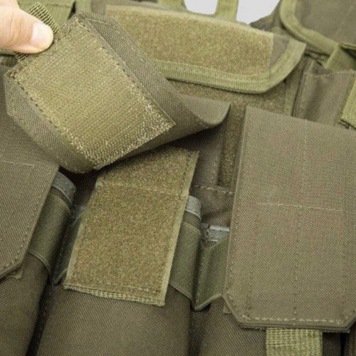 Тактический разгрузочный жилет «5 / пять карманов» с подсумками Tactical Molle Plate Carrier для съемных бронепластин в Оренбурге